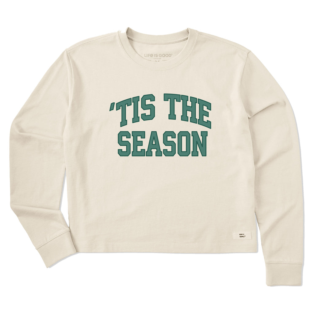 Women's Tis the Season Outline Arch Long Sleeve Crusher product image 1
