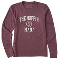 Women's The Muffin Man Arch Long Sleeve Crusher Tee product image 1