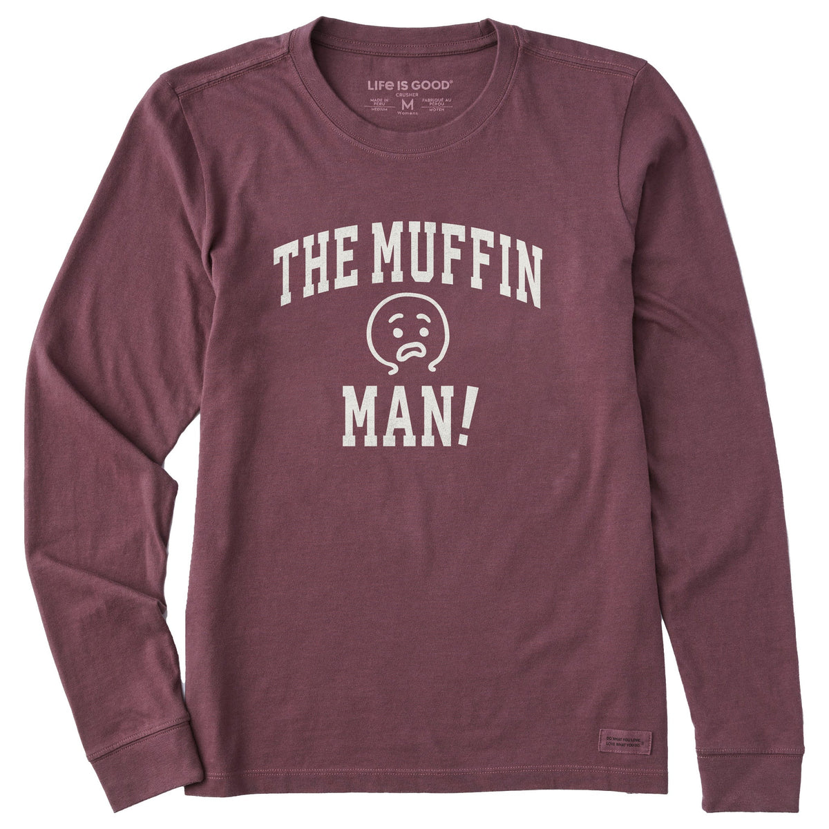 Women's The Muffin Man Arch Long Sleeve Crusher Tee product image 1