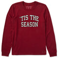 Women's Tis the Season Outline Arch Long Sleeve Crusher Tee product image 1