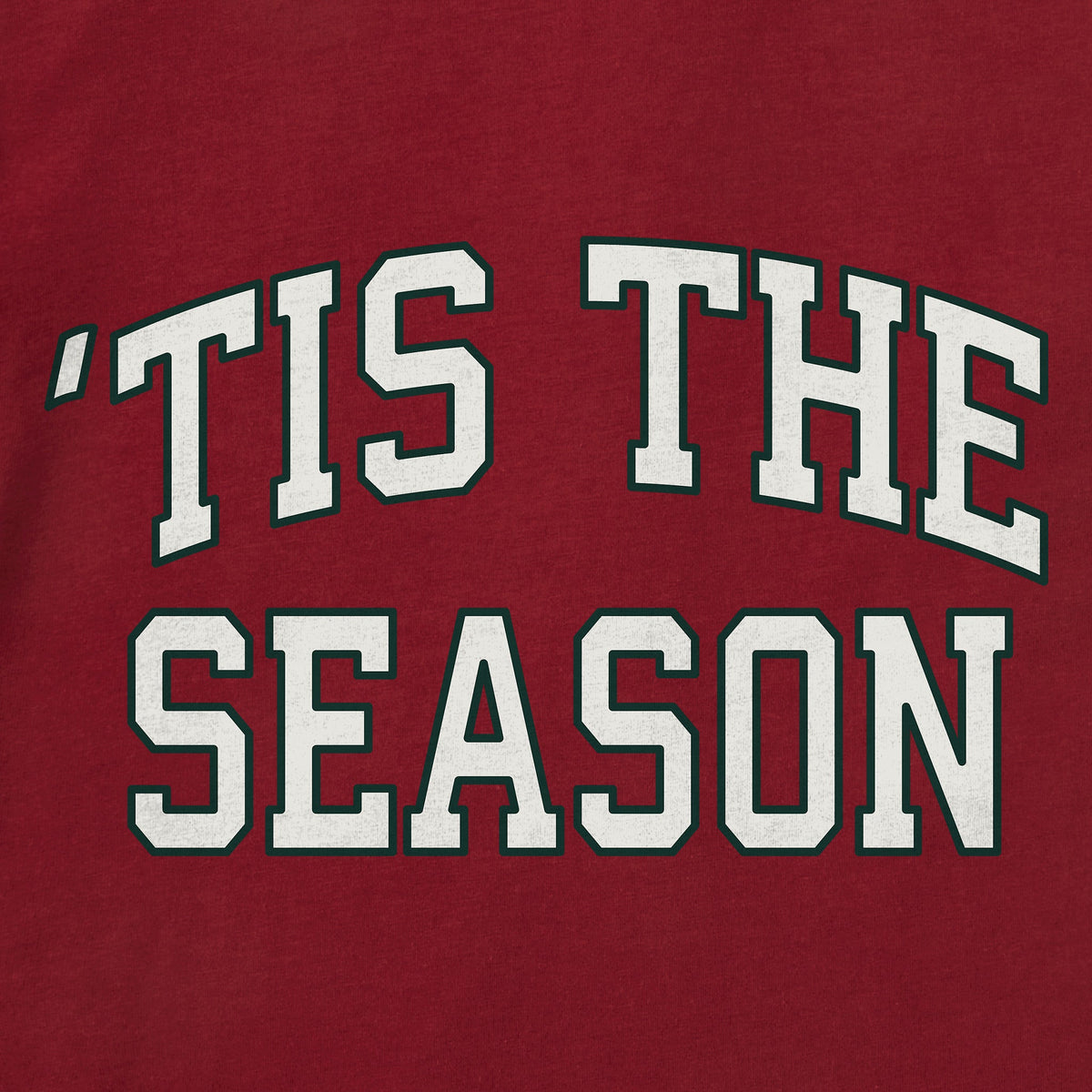 Women's Tis the Season Outline Arch Long Sleeve Crusher Tee product image 2