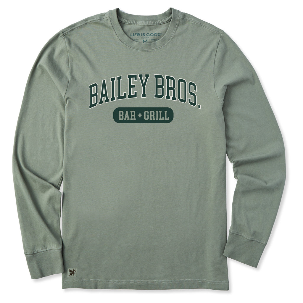 Men's Bailey Bros Bar and Grill Arch Long Sleeve Crusher Tee product image 1