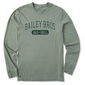 Men's Bailey Bros Bar and Grill Arch Long Sleeve Crusher Tee product image 1
