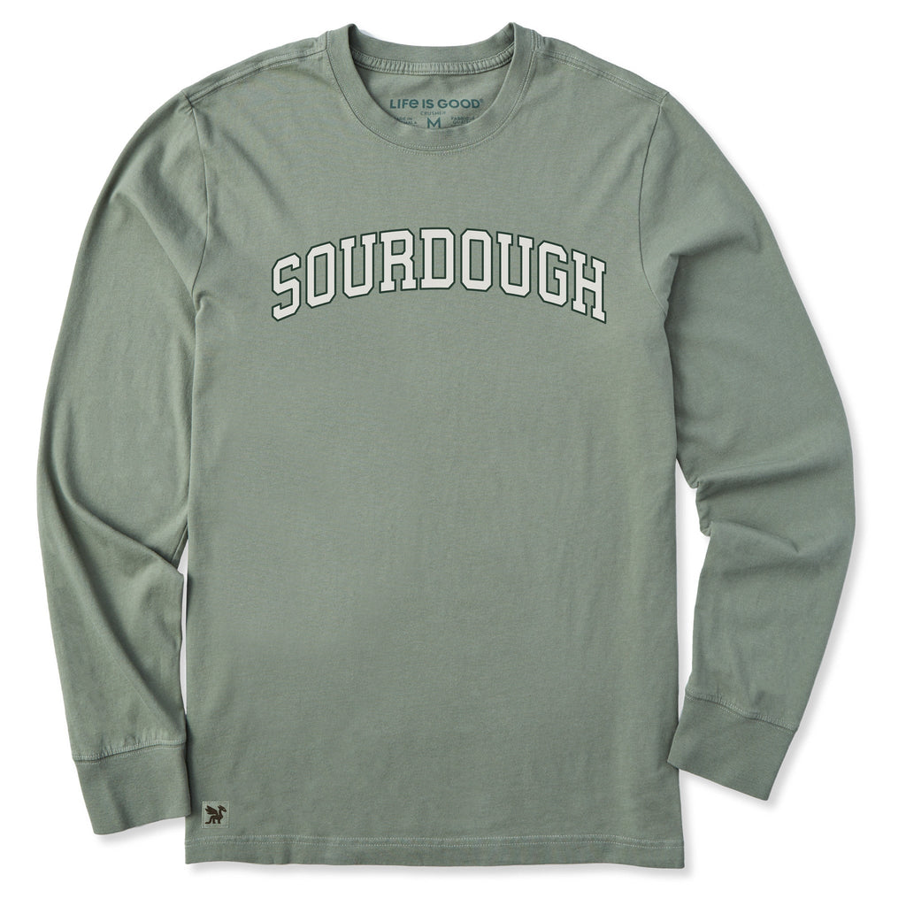 Men's Sourdough Outline Arch Long Sleeve Crusher Tee product image 1