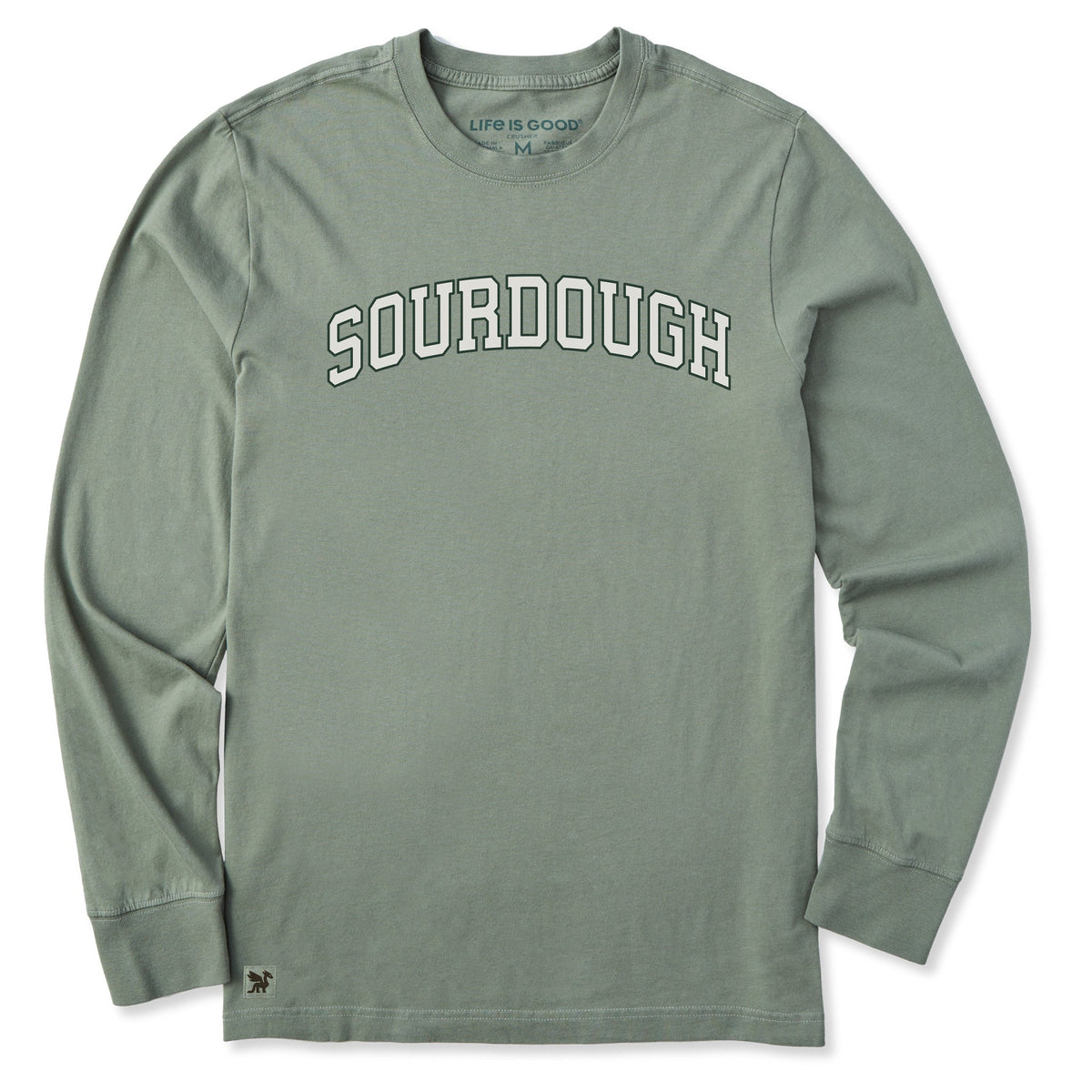 Men's Sourdough Outline Arch Long Sleeve Crusher Tee product image 1