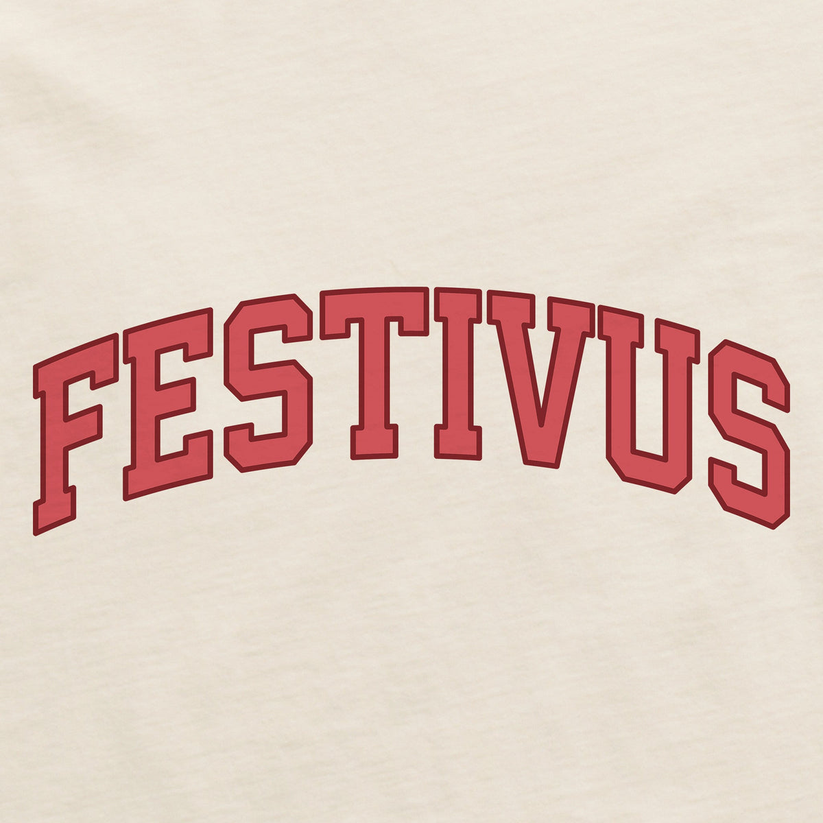 Women's Festivus Outline Arch Short Sleeve Crusher Boxy Tee product image 2