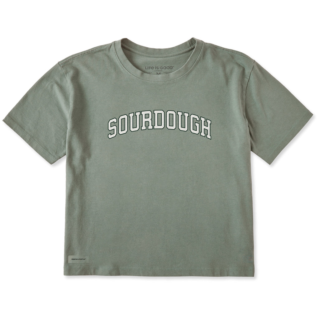Women's Sourdough Outline Arch Short Sleeve Crusher Boxy Tee product image 1