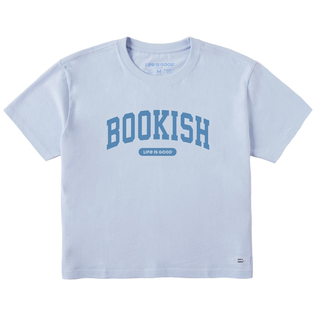 Women's Bookish Arch Short Sleeve Crusher Boxy Tee product image 1