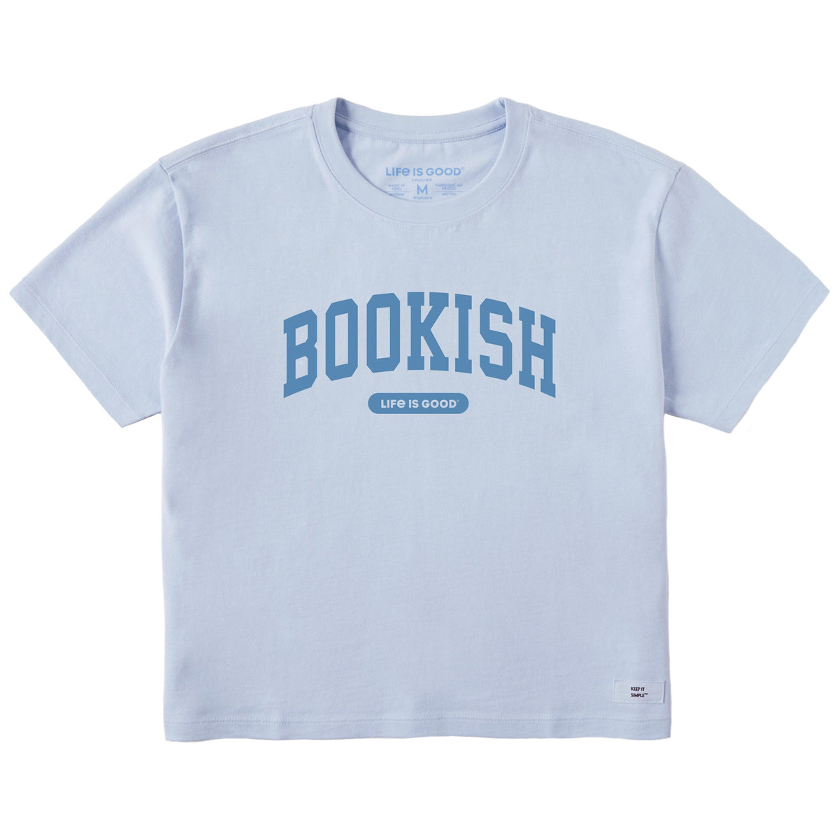 Women's Bookish Arch Short Sleeve Crusher Boxy Tee product image 1