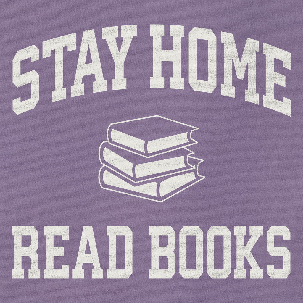 Women's Stay Home Read More Books Arch Short Sleeve Crusher product image 2