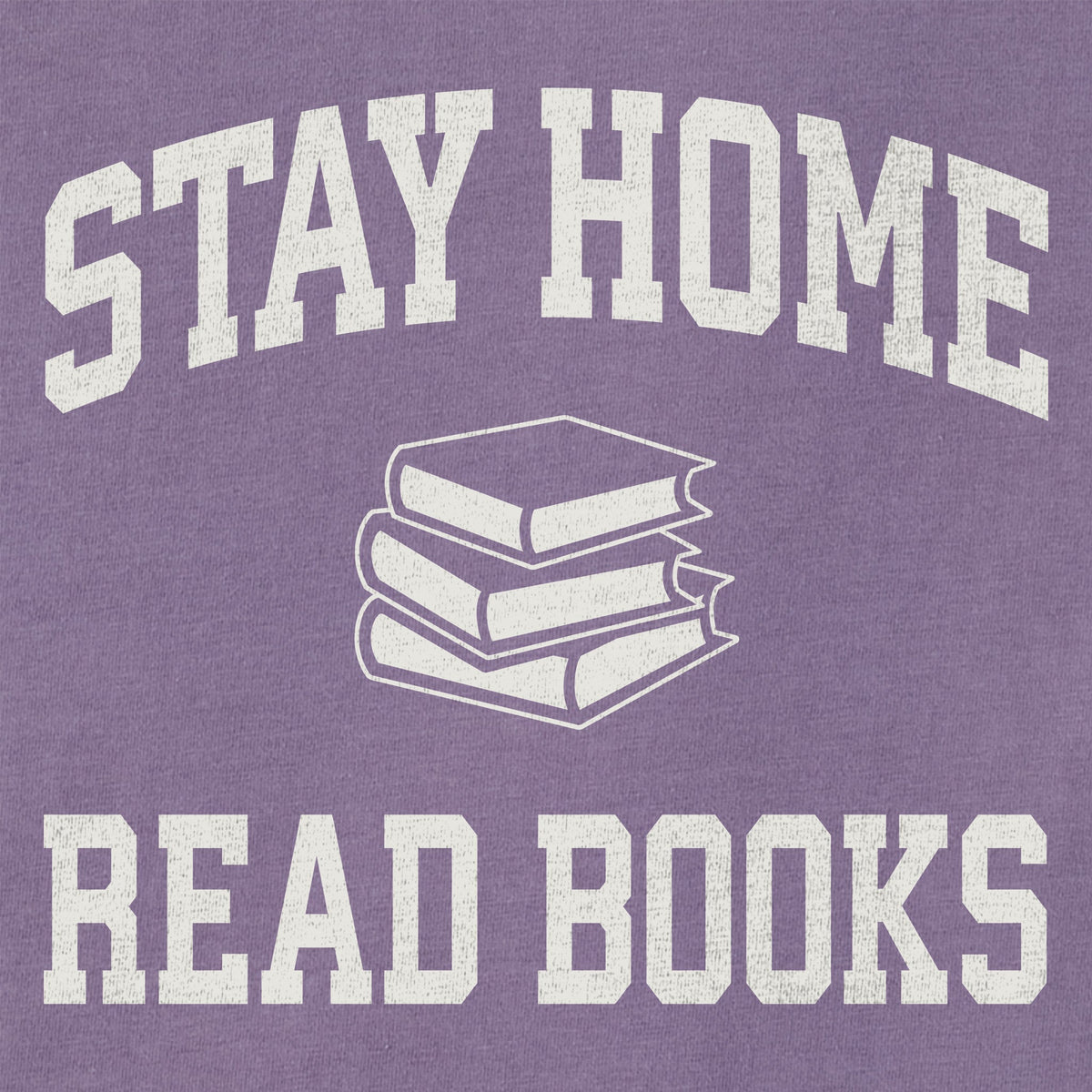 Women's Stay Home Read More Books Arch Short Sleeve Crusher product image 2
