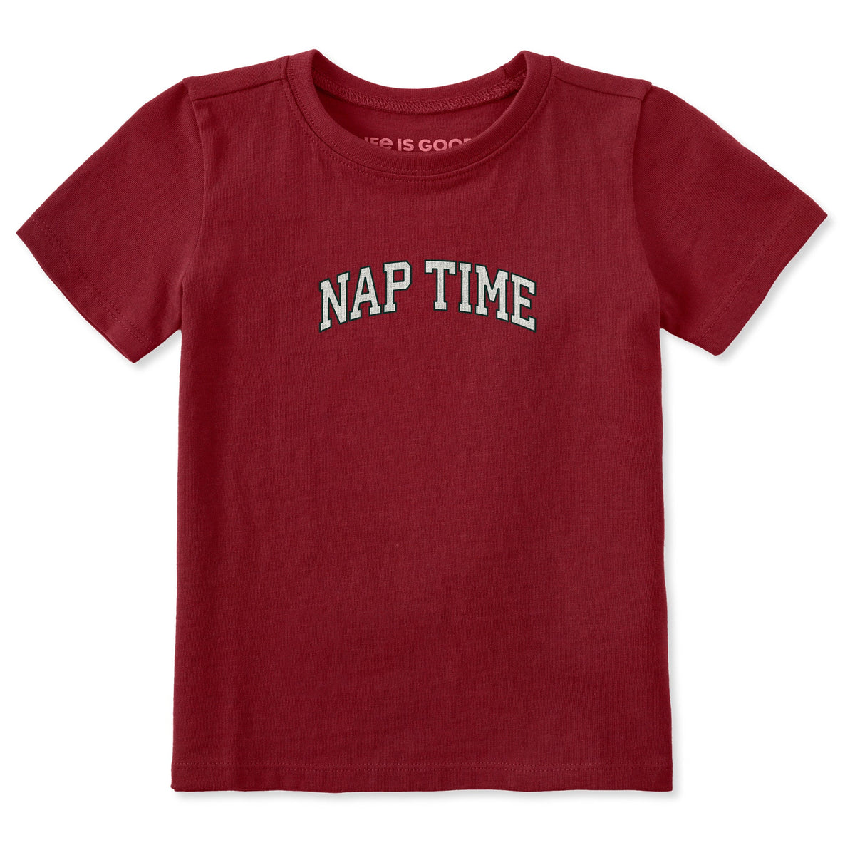 Toddler Nap Time Outline Arch Short Sleeve Crusher Tee product image 1