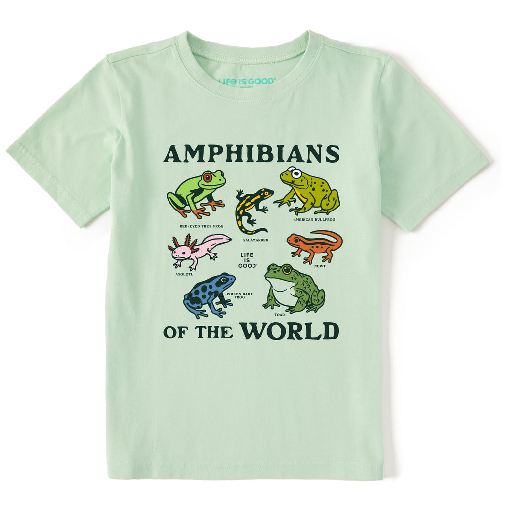 Kids Amphibians of the World Short Sleeve Crusher Tee product image 1
