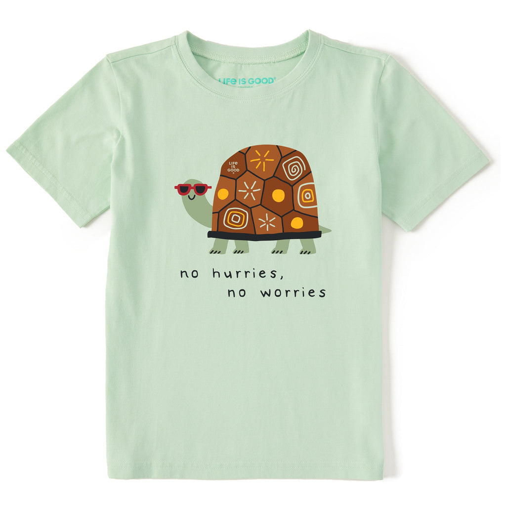 Kids No Hurries No Worries Turtle Short Sleeve Crusher Tee product image 1
