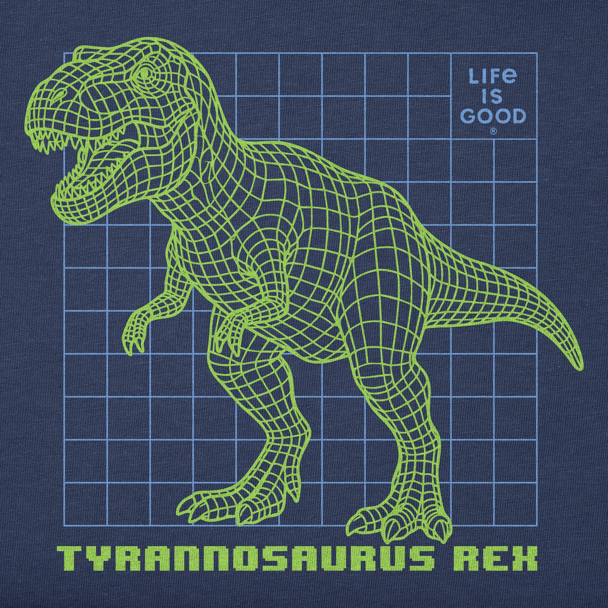 Kids Techno T Rex Short Sleeve Crusher Tee product image 2