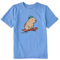 Kids Capy Skater Short Sleeve Crusher Tee