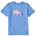 Kids Shopping Bulldog Short Sleeve Crusher Tee product image 1