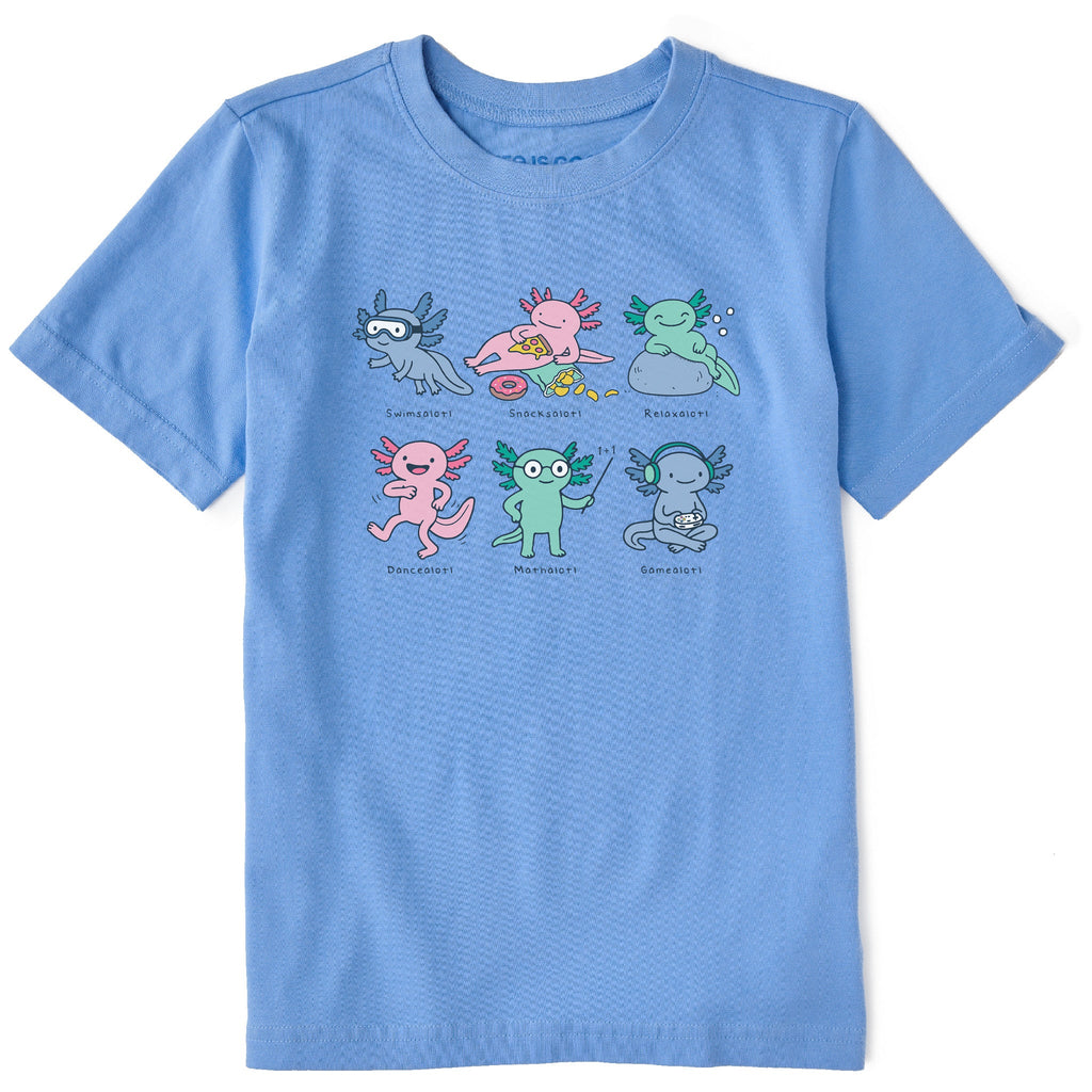 Kids A Lotta Axolotls Short Sleeve Crusher Tee product image 1