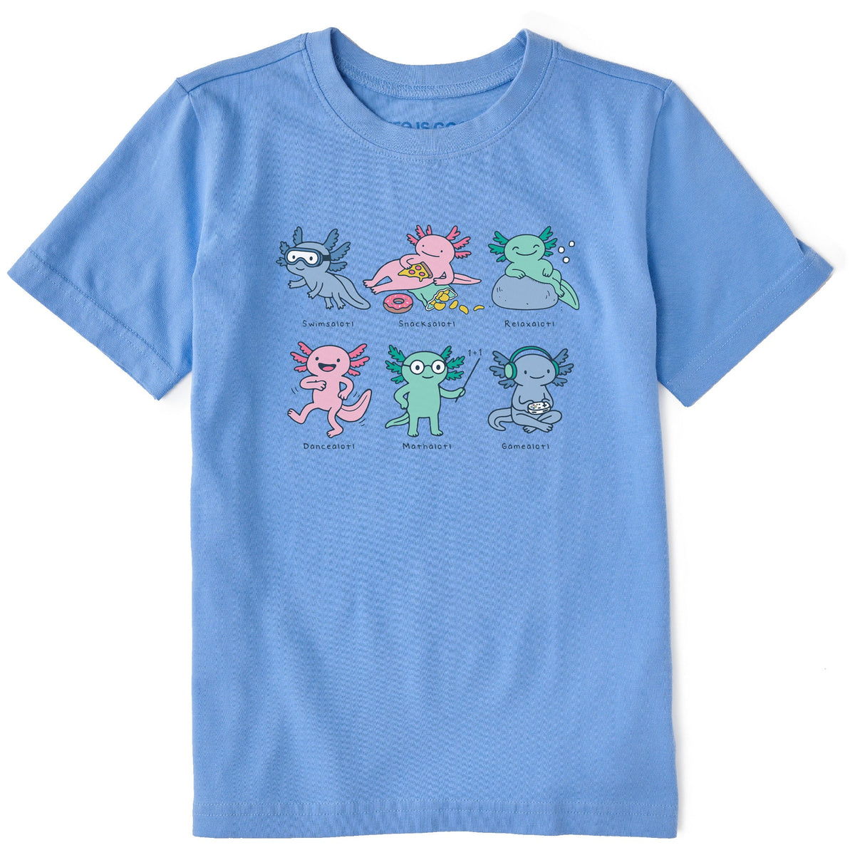 Kids A Lotta Axolotls Short Sleeve Crusher Tee product image 1