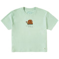 Women's No Hurries No Worries Turtle Short Sleeve Crusher product image 1