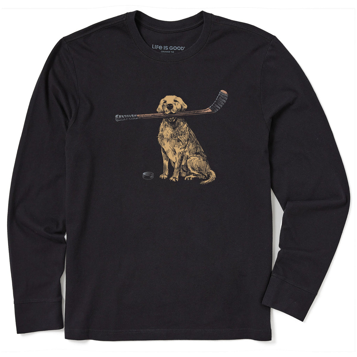 Men's Golden Hockey Long Sleeve Crusher Tee product image 1