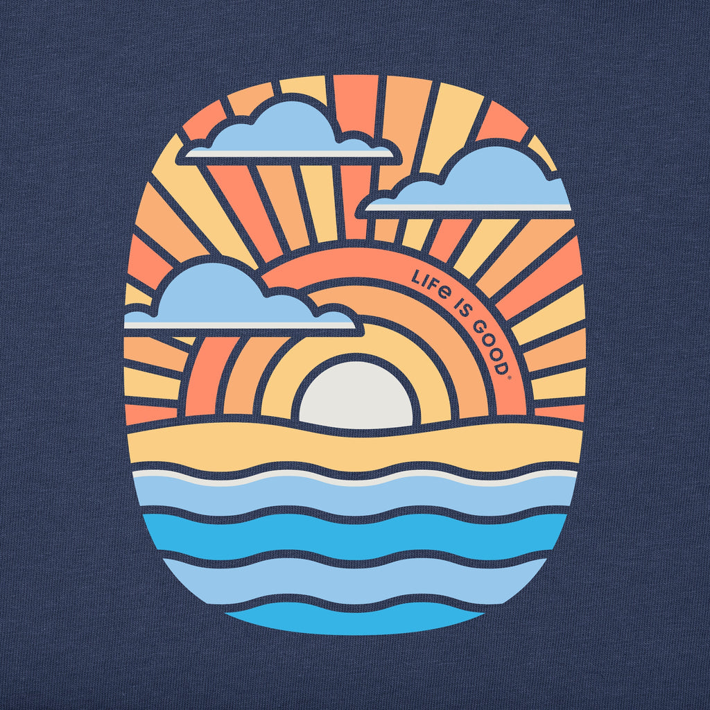 Men's Graphic Sunset Short Sleeve Crusher Tee product image 2