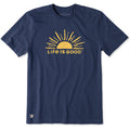 Men's Handdrawn Sunrise Short Sleeve Crusher Tee product image 1