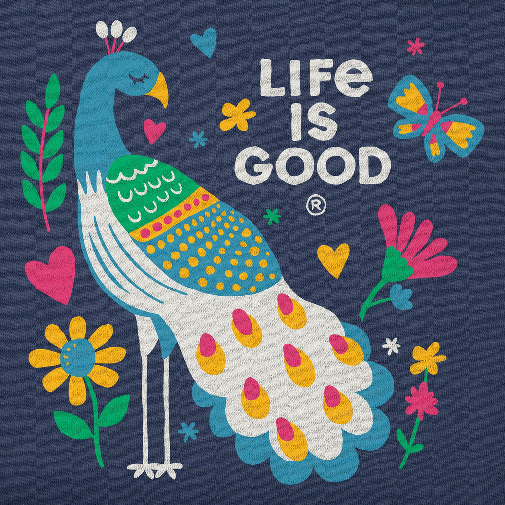Women's It's a Peacock Short Sleeve Crusher Boxy Tee product image 2