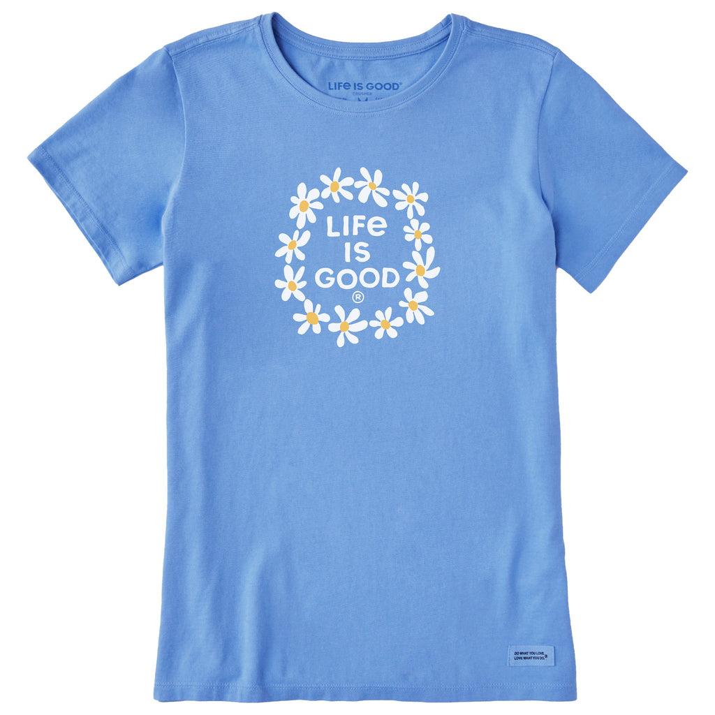 Women's Daisy Ring Short Sleeve Crusher Tee