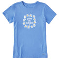 Women's Daisy Ring Short Sleeve Crusher Tee