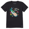 Women's It's a Peacock Short Sleeve Crusher Tee product image 1