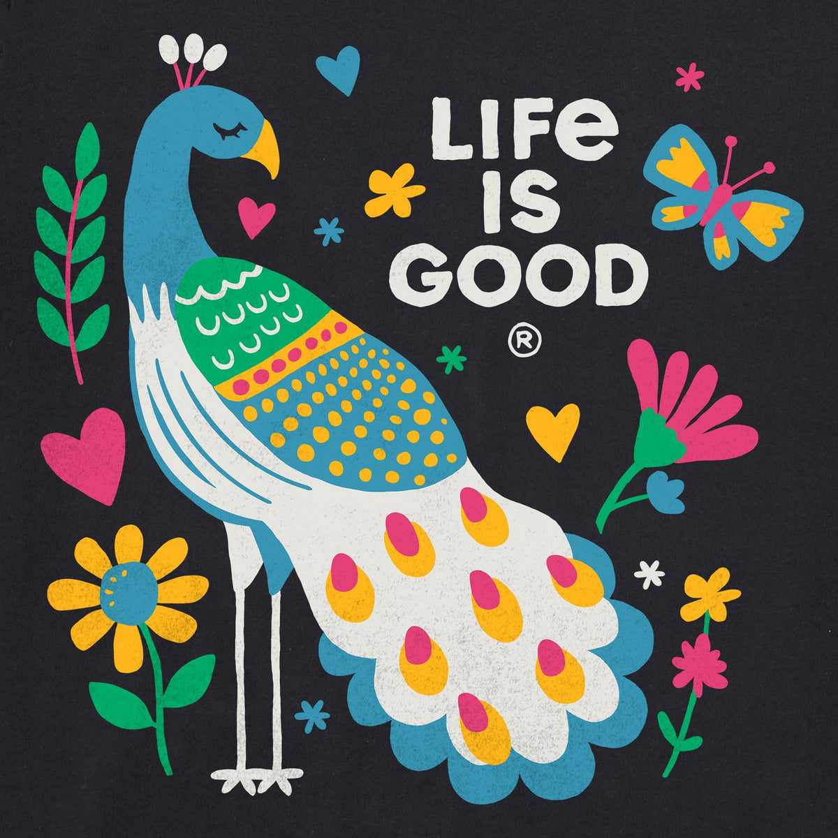 Women's It's a Peacock Short Sleeve Crusher Tee product image 2
