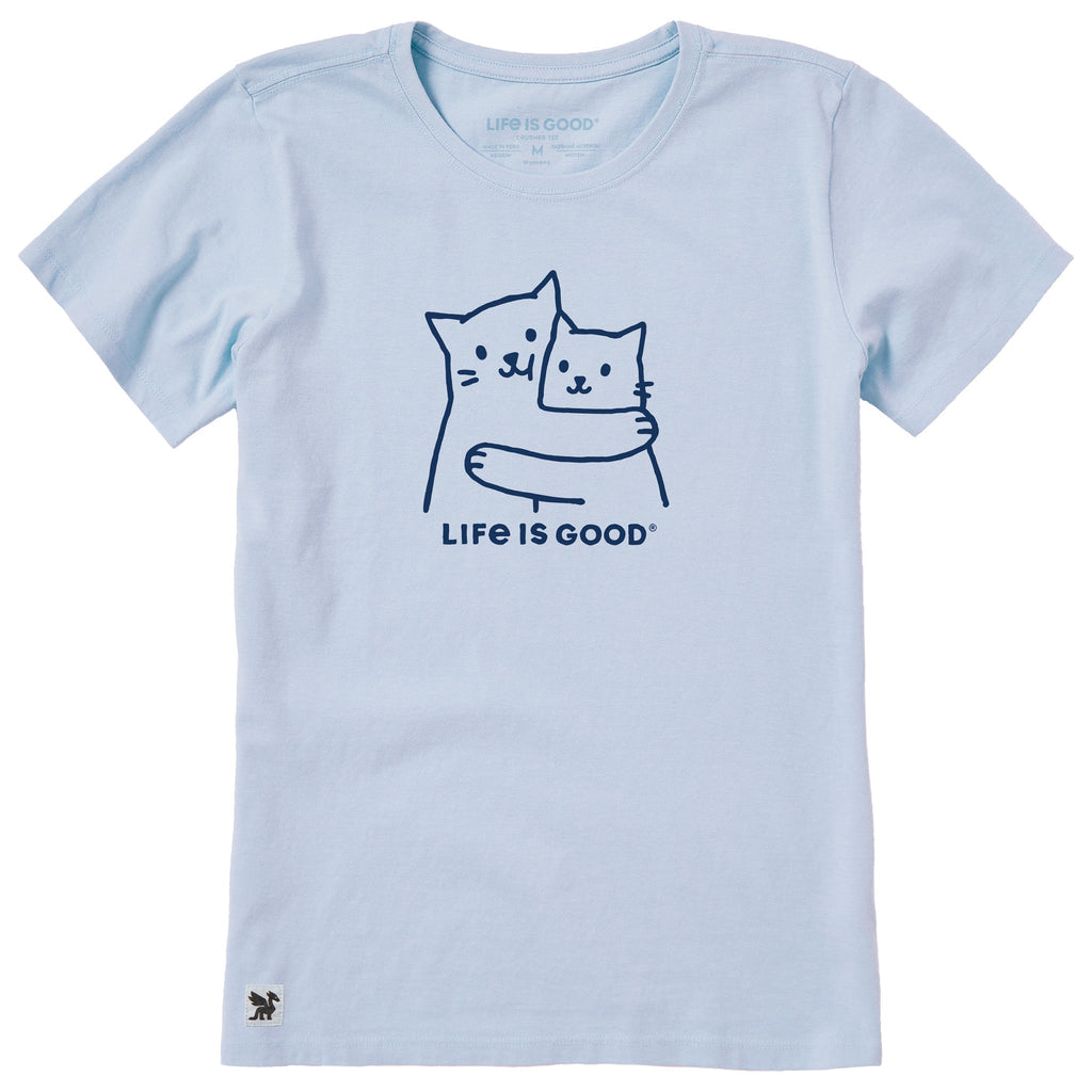 Women's Hugging Cats Short Sleeve Crusher Tee product image 1