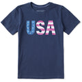 Kids USA Daisy Watercolor Short Sleeve Crusher Tee product image 1
