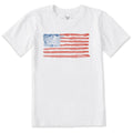 Kids Watercolor Flag Short Sleeve Crusher Tee product image 1