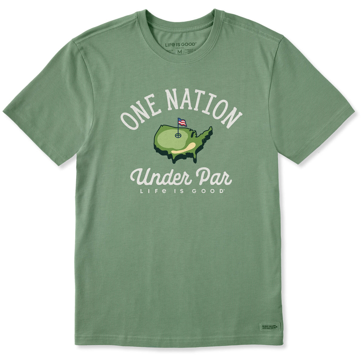 Men's One Nation Under Par Short Sleeve Crusher Tee product image 1