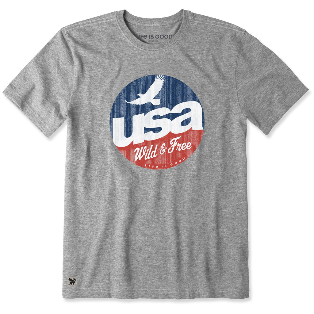 Men's USA Wild & Free Short Sleeve Crusher Tee product image 1