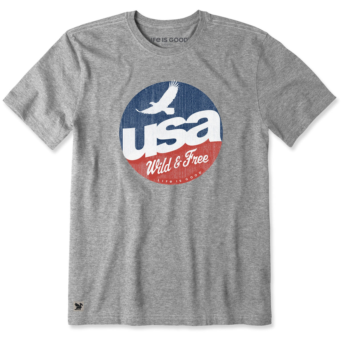 Men's USA Wild & Free Short Sleeve Crusher Tee product image 1