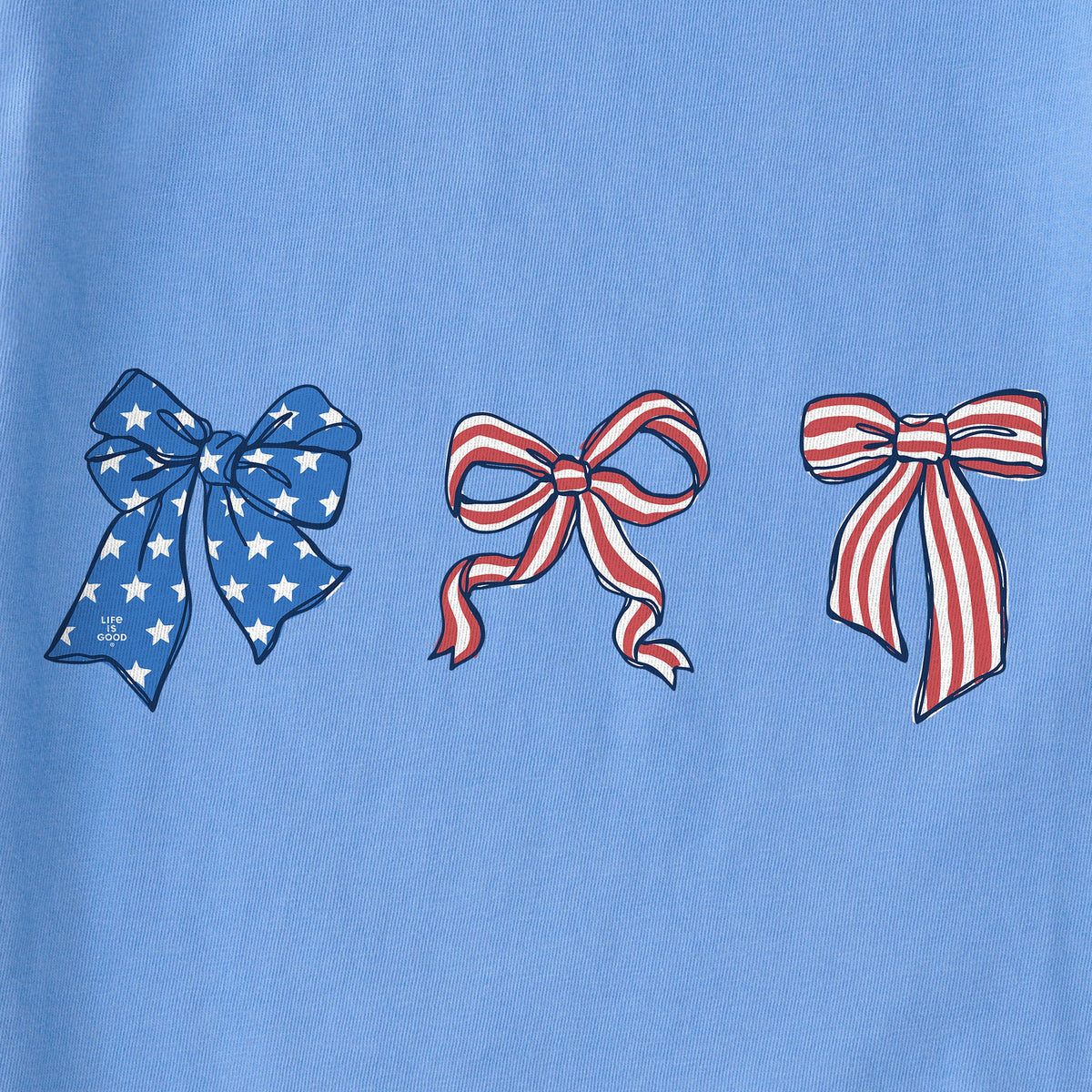 Women's Three American Bows Short Sleeve Crusher Vee product image 2