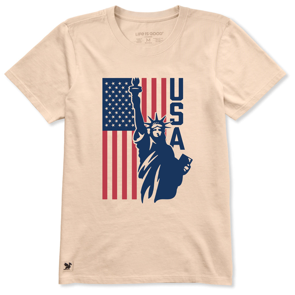 Women's USA Liberty Short Sleeve Crusher Tee product image 1