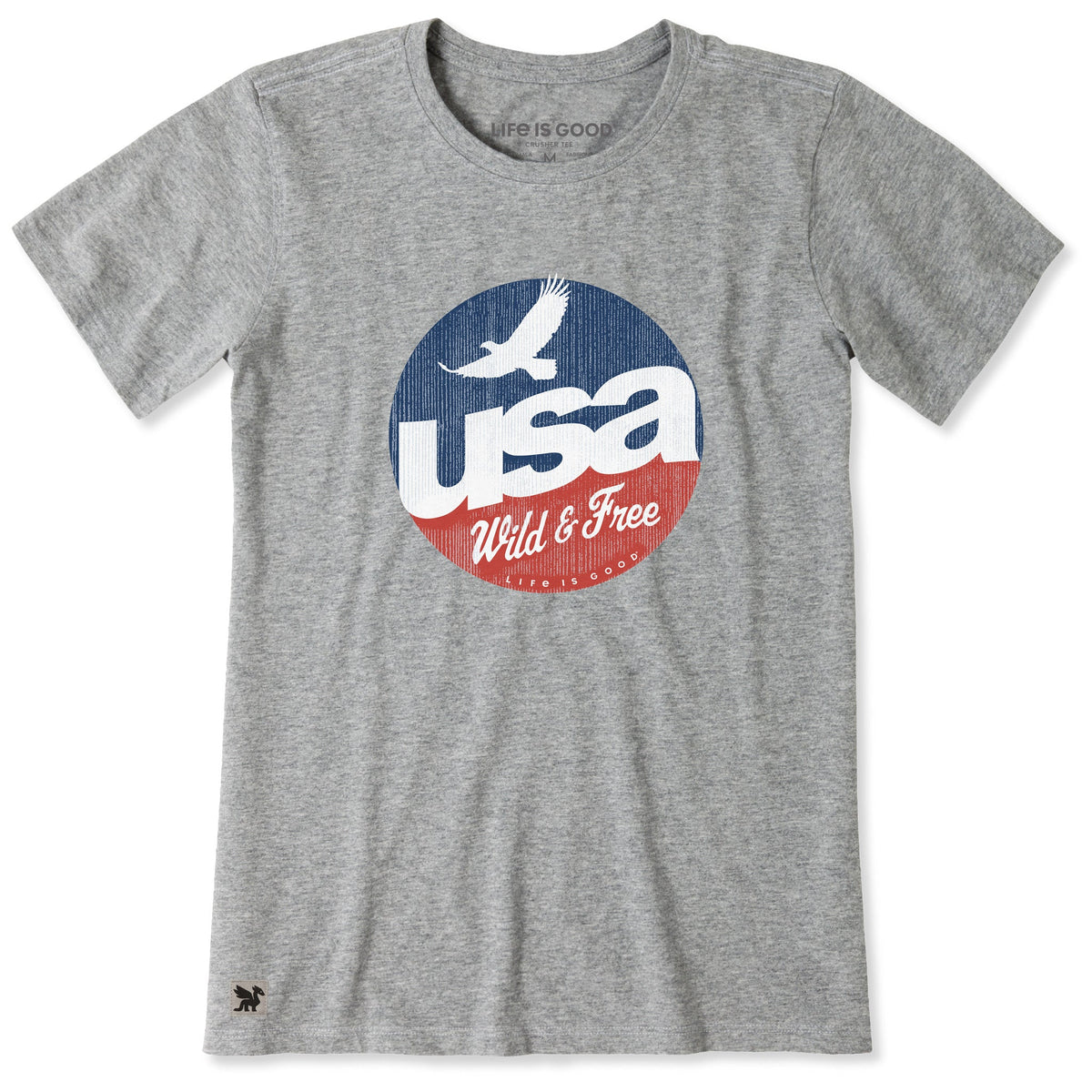 Women's USA Wild & Free Short Sleeve Crusher Tee product image 1