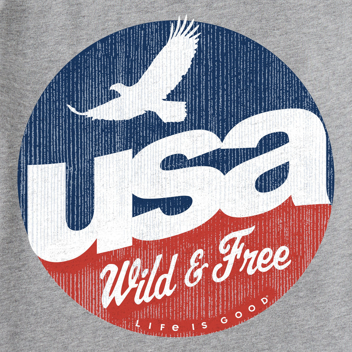 Women's USA Wild & Free Short Sleeve Crusher Tee product image 2