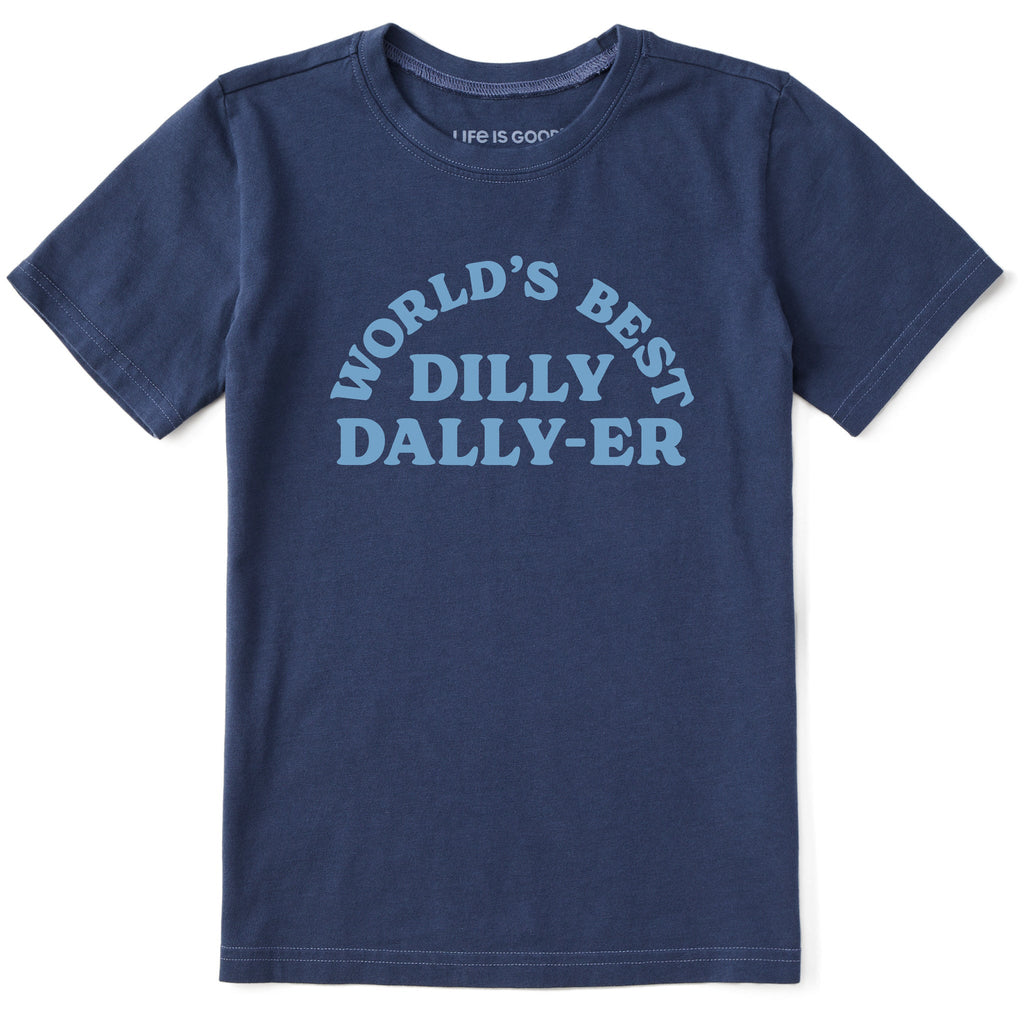 Kids World's Best Dilly Dally-er Short Sleeve Crusher Tee product image 1