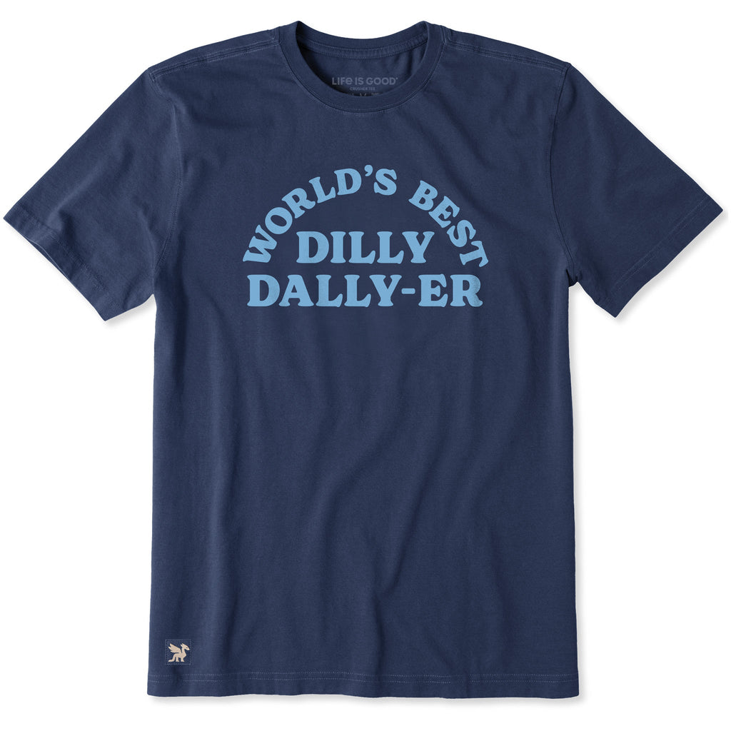 Men's World's Best Dilly Dally-er Short Sleeve Crusher Tee product image 1