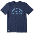 Men's World's Best Dilly Dally-er Short Sleeve Crusher Tee product image 1