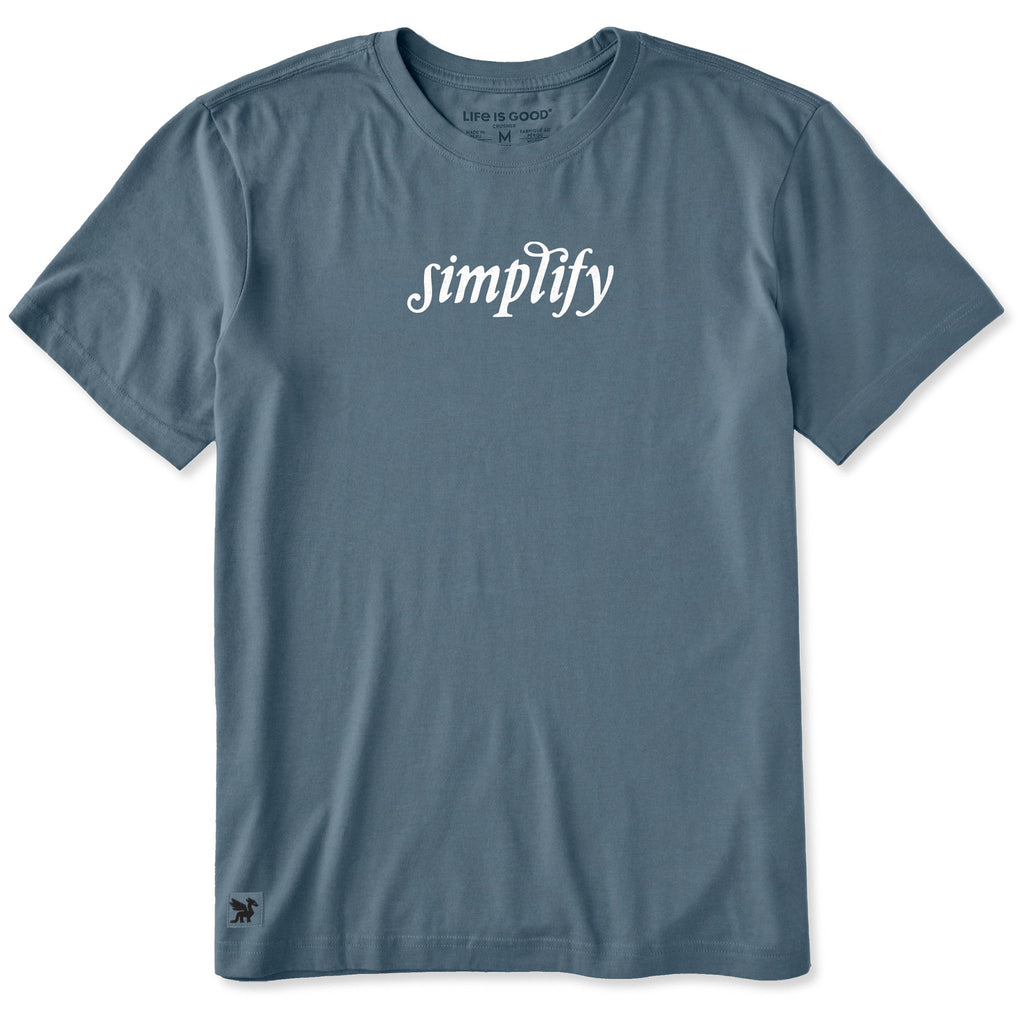 Men's Simplify Script Short Sleeve Crusher Tee product image 1