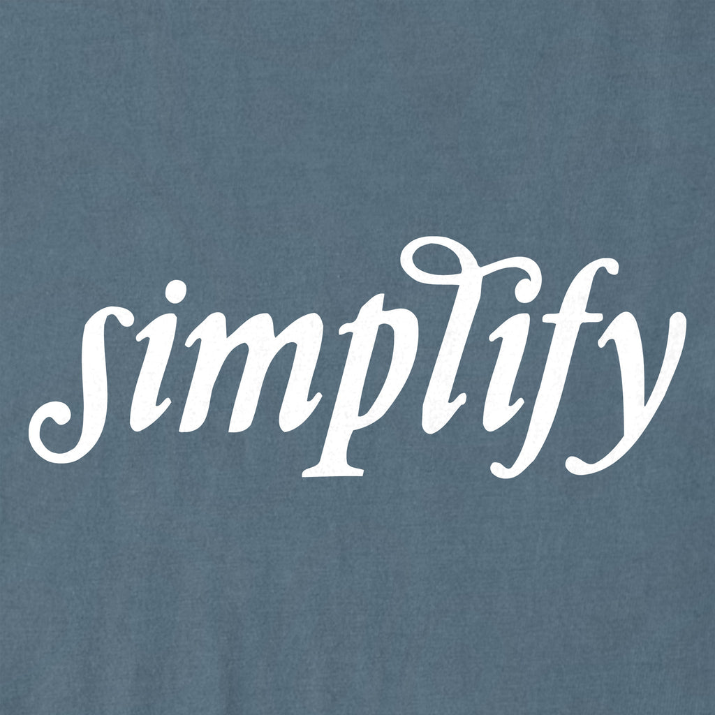 Men's Simplify Script Short Sleeve Crusher Tee product image 2