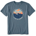 Men's Life is Good Sailor Short Sleeve Crusher Tee product image 1