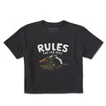 Women's Rules Are for Dogs Short Sleeve Crusher Boxy Tee product image 1