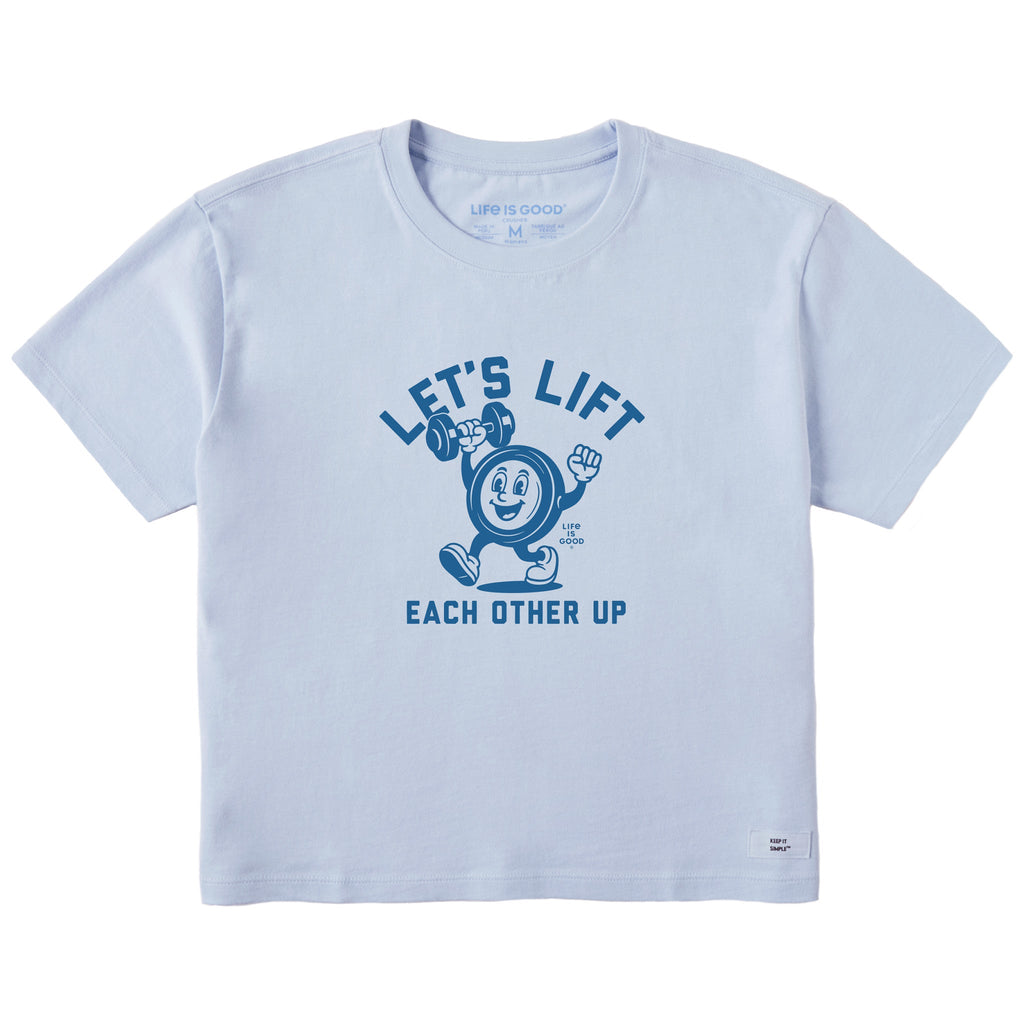 Women's Lets Lift Each Other Up Dumbbell Short Sleeve product image 1
